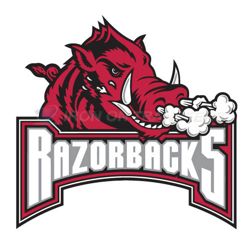 Arkansas Razorbacks 2001 2008 Alternate Logo2 T-shirts Iron On T